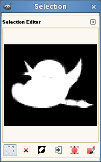 The Selection Editor dialog window